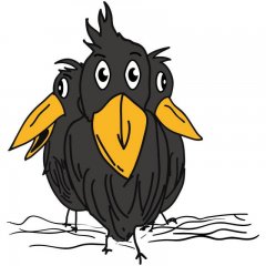 Logo de Les Merles Moqueurs
