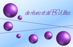 Logo de de rêves et de B.U.lles